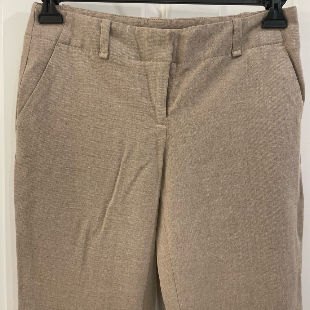 Light tan Ann Taylor slacks